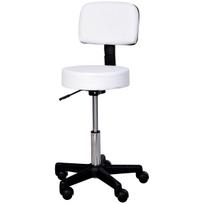Biuro kėdė Homcom 35x35x84cm., baltos/juodos spalvos