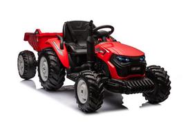 Žaidimų zona | PC | Konsolės | Priedai // Vaikiškos elektrinės transporto priemonės // Traktor Na Akumulator HC-306 Czerwony Z Przyczepą 24V