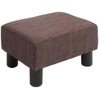 Pufas Homcom 40x30x24cm., rudos/juodos spalvos