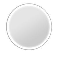 Vonios veidrodis su LED apšvietimu Kleankin 60x3x60cm., sidabrinės spalvos