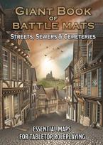 Loke Battle Mats: Giant Book of Battle Mats - Streets Sewers  and  Cemeteries