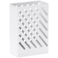 Skėčių stovas Homcom 28x14x41cm., baltos spalvos