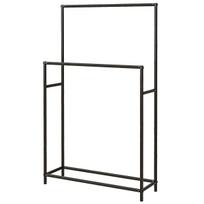 Pastatoma rankšluosčių kabykla Homcom 66x20x110cm., juodos spalvos