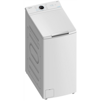 Midea | Washing Machine | MF100T70BA10/W-HR | Energy efficiency class A | Top loading | Washing capacity 7 kg | 1200 RPM | Depth 61 cm | Width 40 cm | Display | LED | Steam function | White