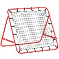 Futbolo kamuolio atmušimo sienelė Homcom 96x80x96cm., raudonos/juodos spalvos