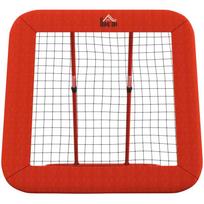 Futbolo kamuolio atmušimo sienelė Homcom 118x108x120cm., raudonos/juodos spalvos