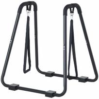 Atsispaudimų stovas Homcom 90x81x92,5cm., juodos spalvos