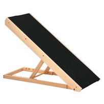 Rampa šunims PawHut 90x40x61cm., šviesiai rudos/juodos spalvos