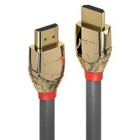 HDMI kabelis - LINDY Gold Line Didelės Spartos HDMI Kabelis M/M, 5 m, Juodas
