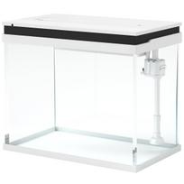 Akvariumas PawHut 48x30x41cm., baltos/juodos spalvos