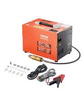 Nešiojamas PCP oro kompresorius 4500PSI su ventiliacijos sistema, DC12V/AC230V