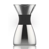 Asobu PourOver Cold brew coffee maker Black, Silver