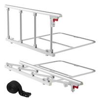 Reguliuojamas metalinis lovos turėklas 97 cm su tvirtinimu
