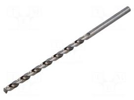 Drill bit | for metal | Ø: 5mm | L: 132mm | Working part len: 87mm