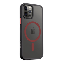 Tactical MagForce Hyperstealth 2.0 Cover for iPhone 12/12 Pro / black/red