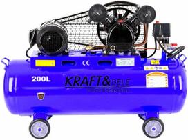 Automobilių dirbtuvių įrankiai ir įranga // Tepaliniai kompresoriai // \nKompresor Olejowy 200L 2 Tłoki 400V KD4063\n