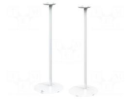 Holder: stand | speakers | white | 3kg | 2pcs | 715mm | Sonos Era 100