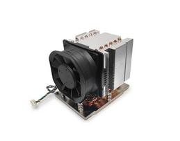 Inter-Tech J-12 Processor Air cooler 8 cm Black, Silver 1 pc(s)