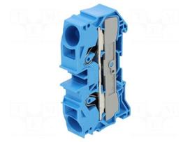 Splice terminal: rail | push-in | blue | ways: 1 | terminals: 2