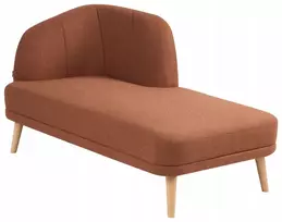 Sofa Beliani Kairysis gultas TANLAY auksinės rudos spalvos
