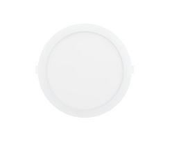 Įmontuojamas LED šviestuvas MOLLY, 230Vac, 24W, 2400lm, CCT (3K/4K/6K), apvalus, baltas, D 220mm