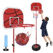 Reguliuojamas krepšinio stovas vaikams Iso Trade, 109-170 cm