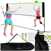 Trizand 3in1 nešiojamas sporto tinklas tinkliniui, badmintonui, tenisui