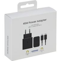 Įkroviklis Samsung EP-T4511XBEGEU 45W su USB-C laidu (1.8m) - baltas