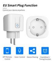Išmanusis lizdas T-Phox Smart Plug 20A, EU kištukas