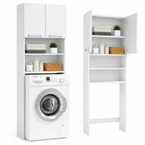 Modernhome vonios spintelė virš skalbimo mašinos, balta