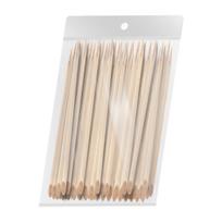 Mediniai pagaliukai odelėms Ocho Nails, 15 cm, 100 vnt.
