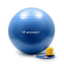 Wozinsky WGB65BL gimnastikos kamuolys 65 cm, šviesiai mėlynas