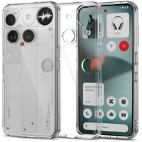 Apsauginis dėklas Tech-Protect FlexAir Hybrid, skirtas Nothing Phone 3, skaidrus
