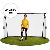 Futbolo vartai su tinklu MOVEPRO 240x160x80 cm
