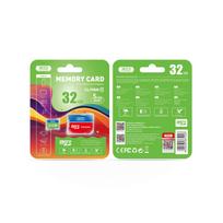 Atminties kortelė XO 32GB microSDHC Class 10 su SD adapteriu, žalia