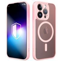 3mk Misty MagCase dėklas iPhone 15 Pro Max telefonui, rožinis