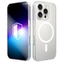Dėklas „3mk Misty MagCase“, skirtas „iPhone 16 Pro Max“, baltas