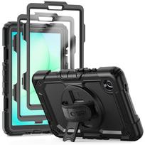 Tech-Protect Solid dėklas, skirtas Samsung Galaxy Tab A9 / A11 8.7, juodas