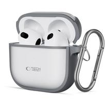 Tech-Protect Magmat dėklas AirPods 4 ausinėms, pilkas