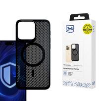 Apsauginis dėklas 3mk COOLing MagCase, skirtas Apple iPhone 13 Pro Max, juodas