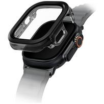 Uniq Voute apsauginis dėklas su stiklu Apple Watch Ultra 49mm, juodas