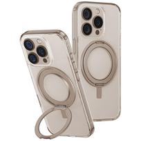 Uniq Swivix dėklas su 360° sukama kojele, skirtas iPhone 16 Pro, auksinis