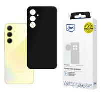 3mk Matt Case Pro dėklas Samsung Galaxy A35 5G, juodas matinis