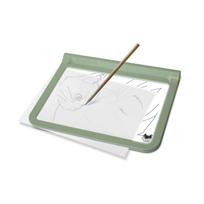 Kidywolf Kidydraw-Pro šviečianti piešimo planšetė 418062, žalia