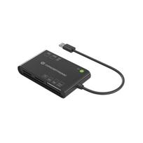 ID ir atminties kortelių skaitytuvas „Conceptronic BIAN01B“, juodas