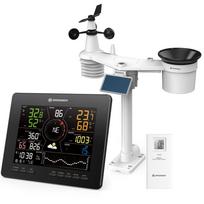 Bresser 4cast MD 7-in-1 WiFi belaidė meteorologinė stotelė, juoda