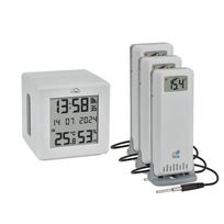 TFA TFA.me ID-01 WiFi temperatūros stebėjimo rinkinys 35.8104.02, baltas