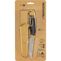 Morakniv Companion Spark turistinis peilis su skeltuvu, geltonas