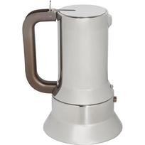 Alessi 9090/6 espresso kavinukas, 6 puodeliai, sidabrinis