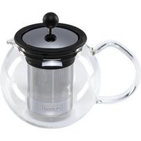 Bodum ASSAM F/INOX arbatinukas su presu, 0.5 l, juodas